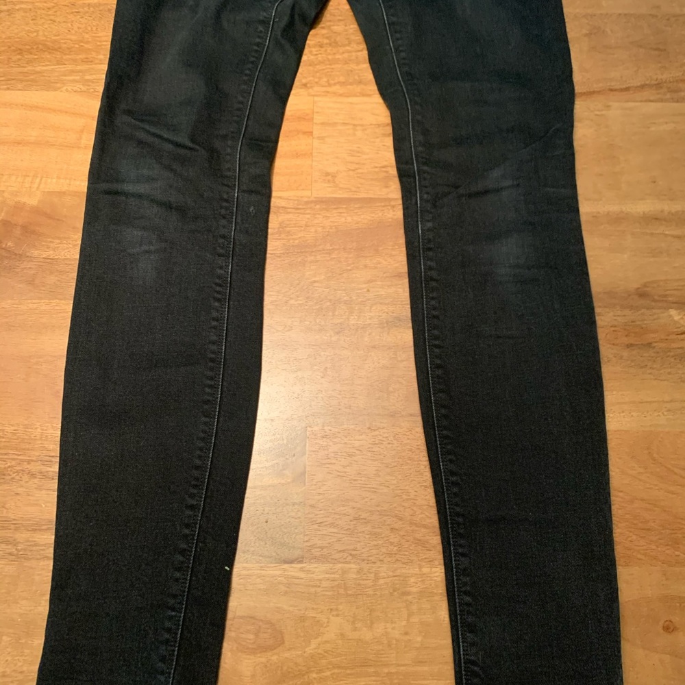 Madewell Skinny High Riser Jeans in Black - Picture 4 of 8